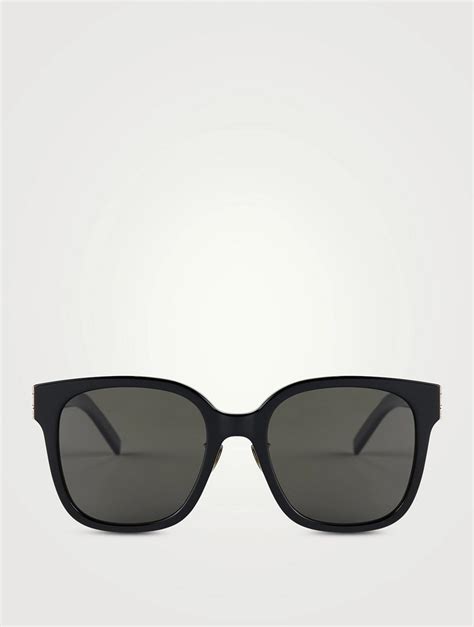 SL M105 YSL Monogram Square Sunglasses 